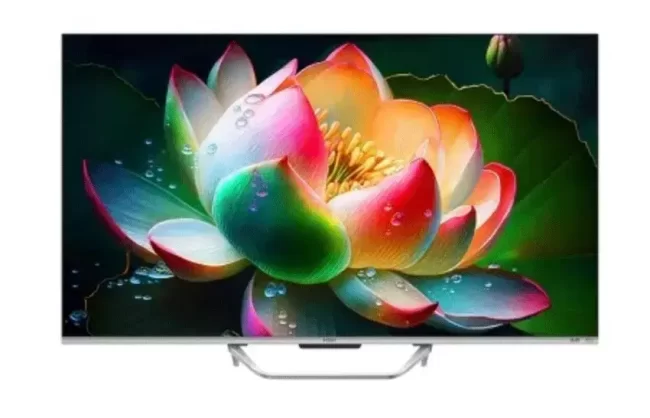 Haier 65 Inch, QLED Google TV 60Hz, Black