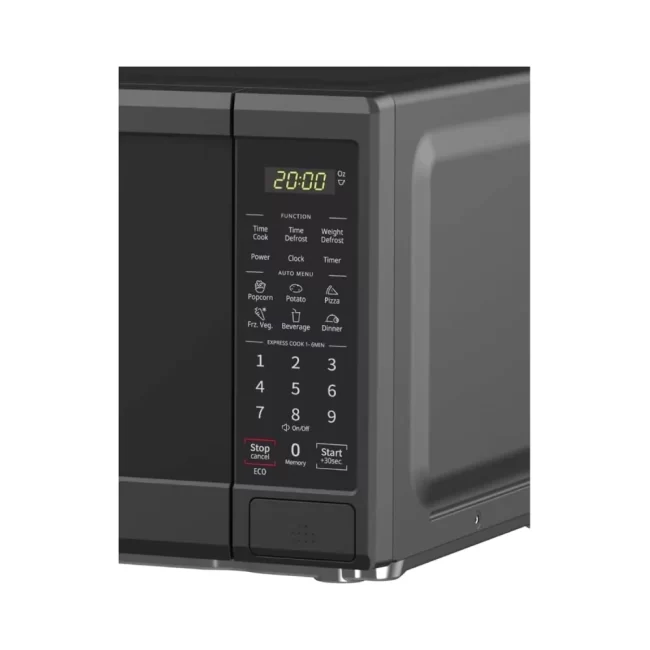 ميكروويف توشيبا شواية 34لتر 1000وات ستيل اسود - MM-EG34PB(BK)