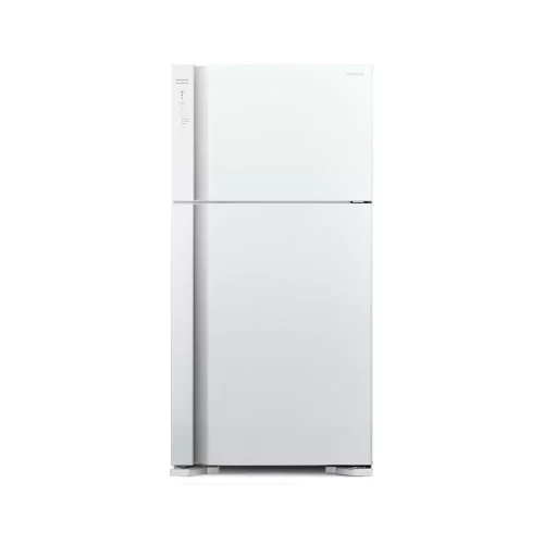 ثلاجة هيتاشى 19.43 قدممكعب 2 باب ابيض - (R-V700PS7K-1TWH)