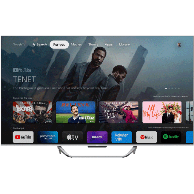 تلفزيون ذكي 55 بوصة هاير Gaming 120HZ H55S800UX QLED-4K نظام جوجل تي في - Image 7