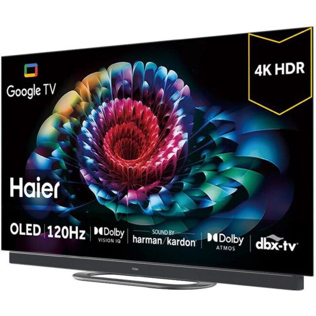 Haier, 65 Inch, 4K HDR, OLED, Google TV, Dolby Vision-Atmos,Harman/Kardon Sound 120Hz, MEMC - Image 3