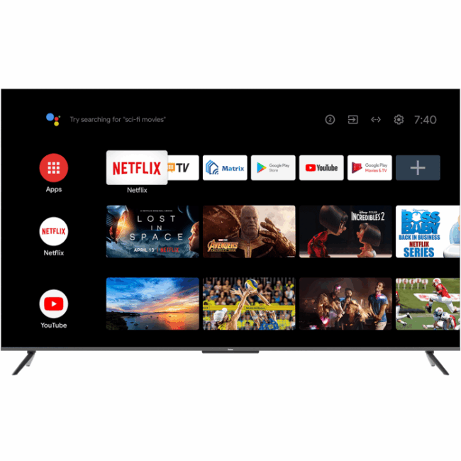 تلفزيون ذكي 65 بوصة هاير H65S5UG HQLED-4K نظام أندرويد 11.0 - Image 6
