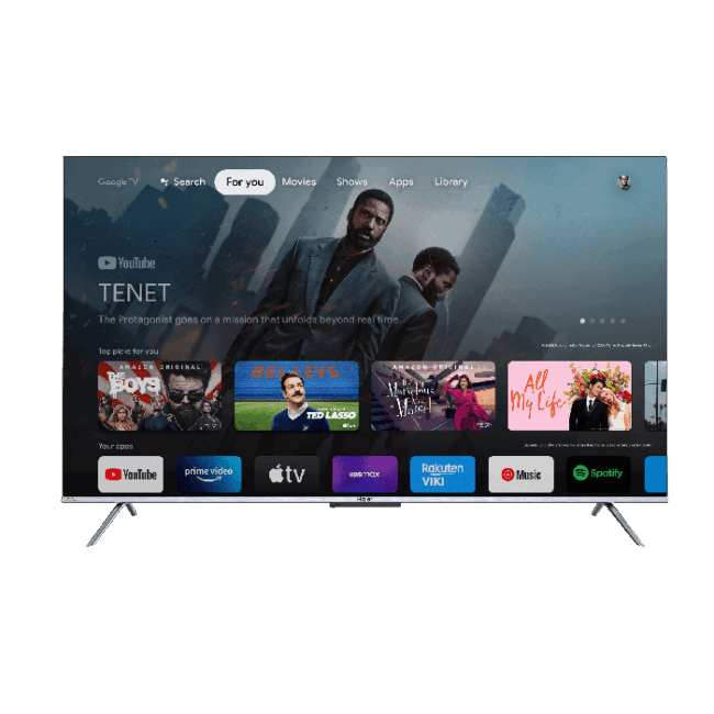 تلفزيون ذكي 55 بوصة هاير H55P751UX HQLED-4K نظام جوجل تي في - Image 3