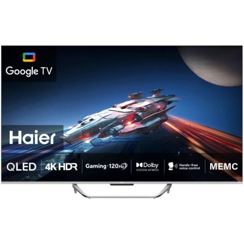 تلفزيون ذكي 55 بوصة هاير Gaming 120HZ H55S800UX QLED-4K نظام جوجل تي في